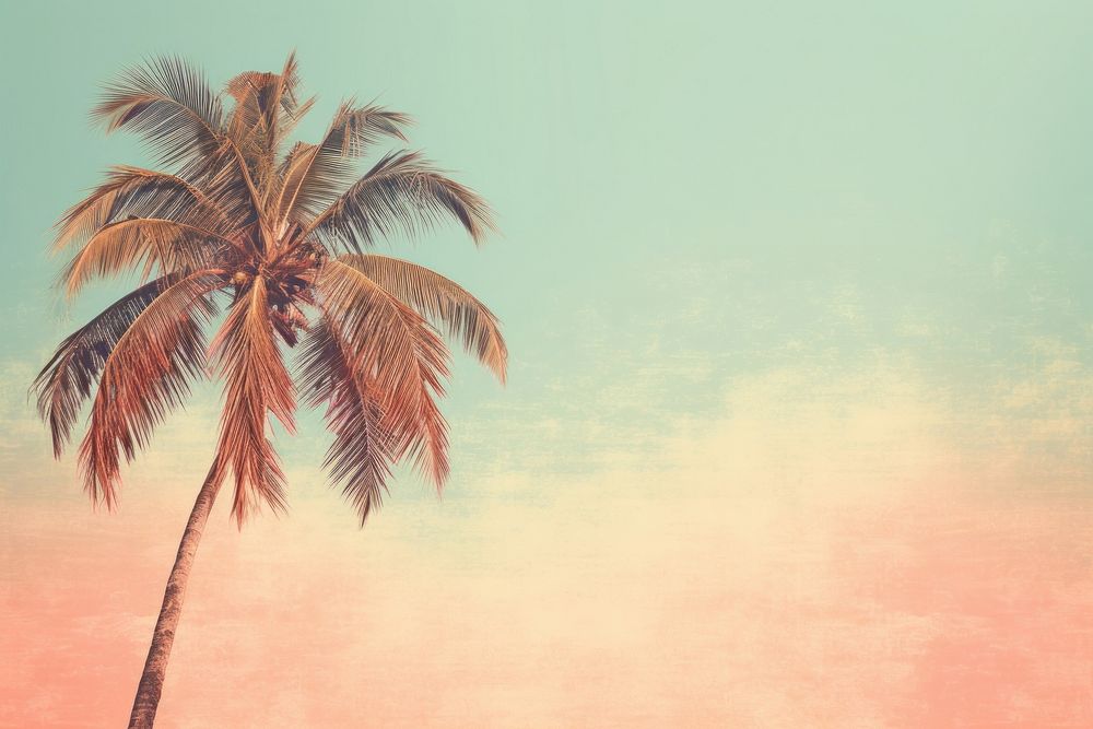 Lion and palm tree backgrounds outdoors tropical.