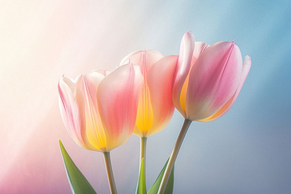Tulip outdoors blossom flower.