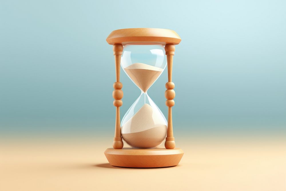 Sand clock hourglass deadline accuracy.