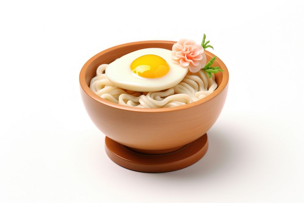 Ramen bowl food meal dish.