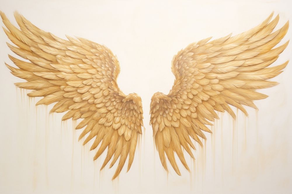 Angel wings bird art creativity.