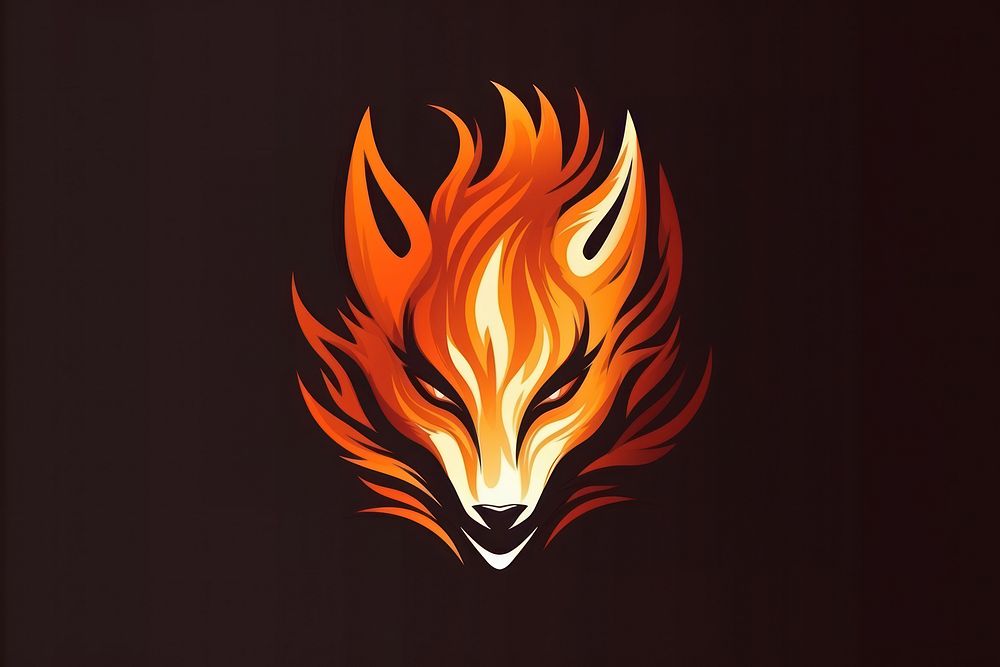 Fox logo fire sign.