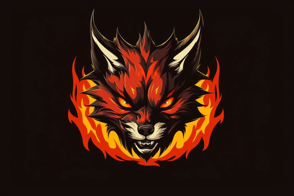 Fox logo fox representation.