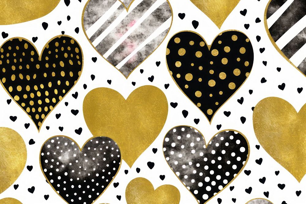 Heart pattern background backgrounds creativity textured.