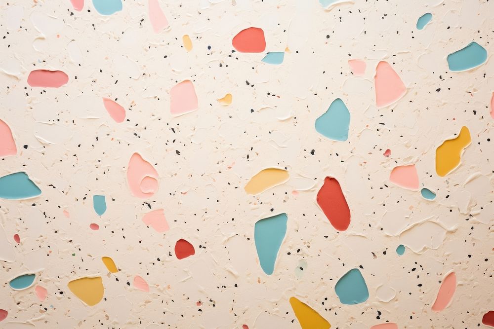 Terrazzo paper texture background backgrounds confetti creativity.