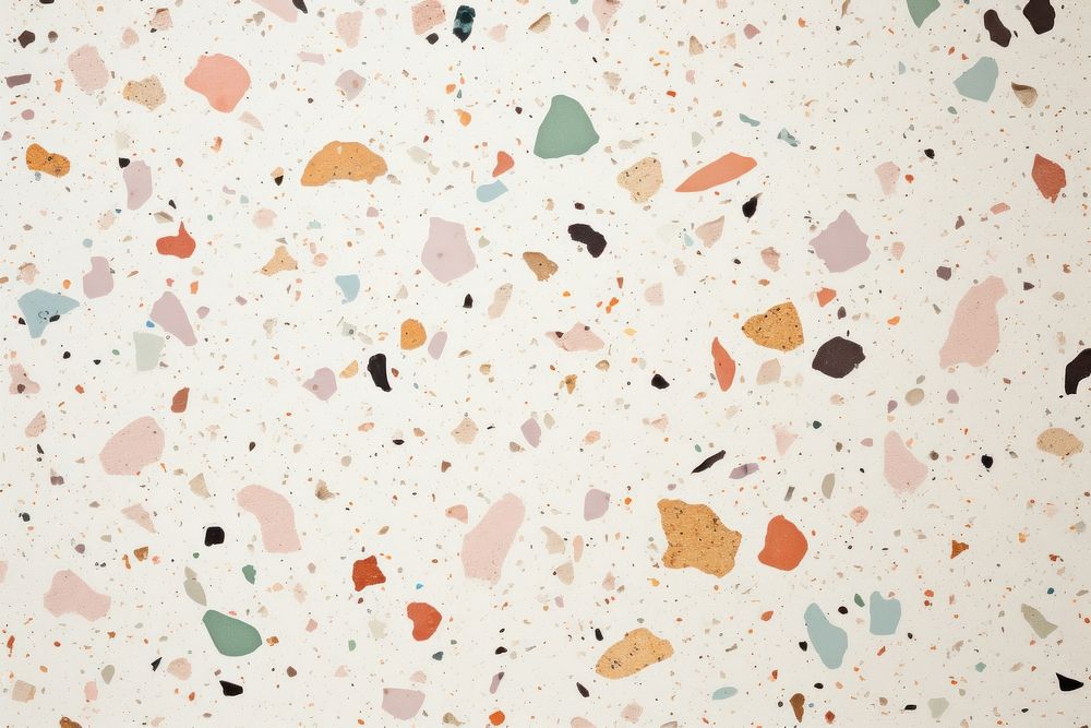 Terrazzo paper texture background backgrounds confetti flooring.