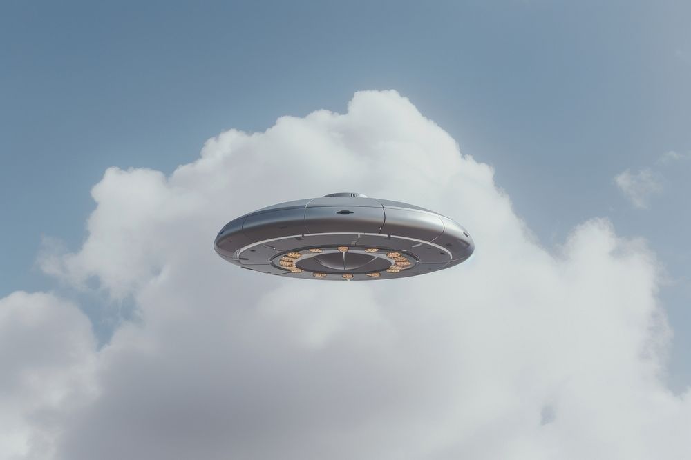 Photo of ufo outdoors sky transportation.