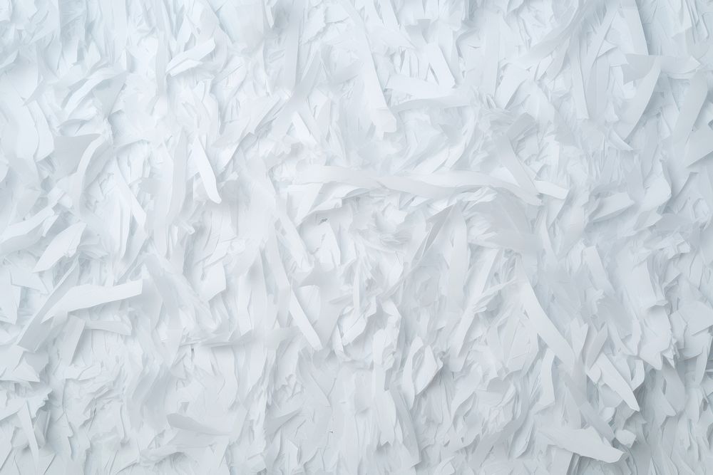 Shredded paper background backgrounds white crumpled.
