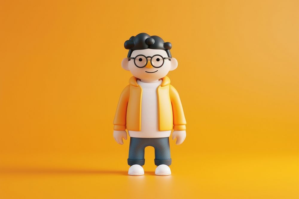Person figurine toy representation.