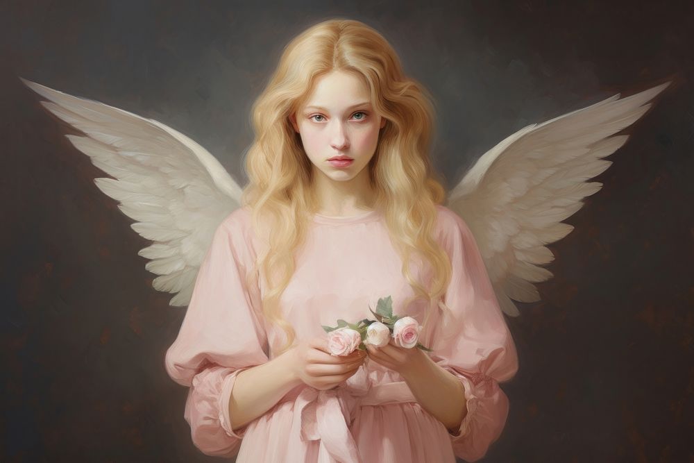 Archangel painting flower adult.