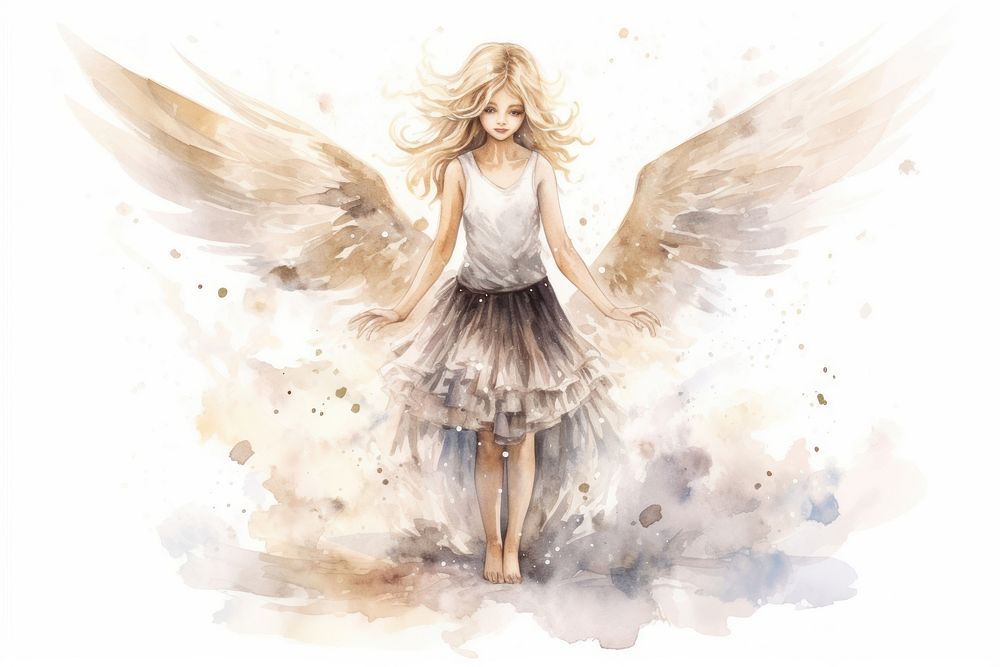 Fairy angel representation spirituality creativity.