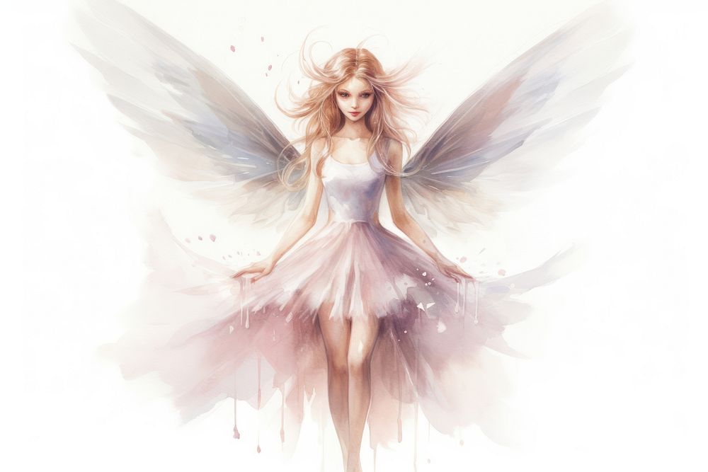 Fairy angel fashion adult representation.