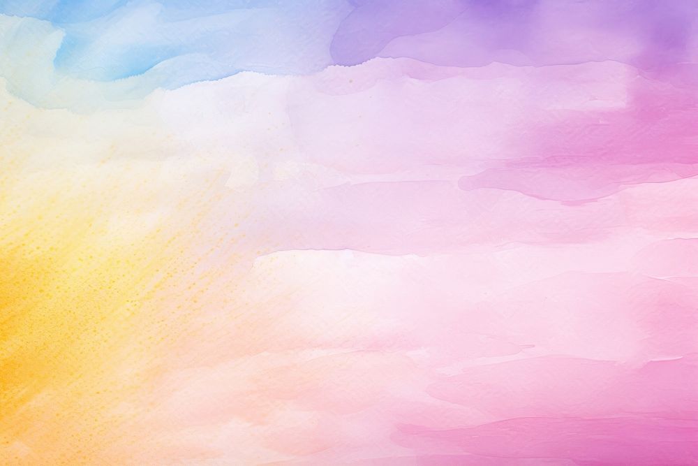 Watercolor rainbow color backgrounds outdoors painting.