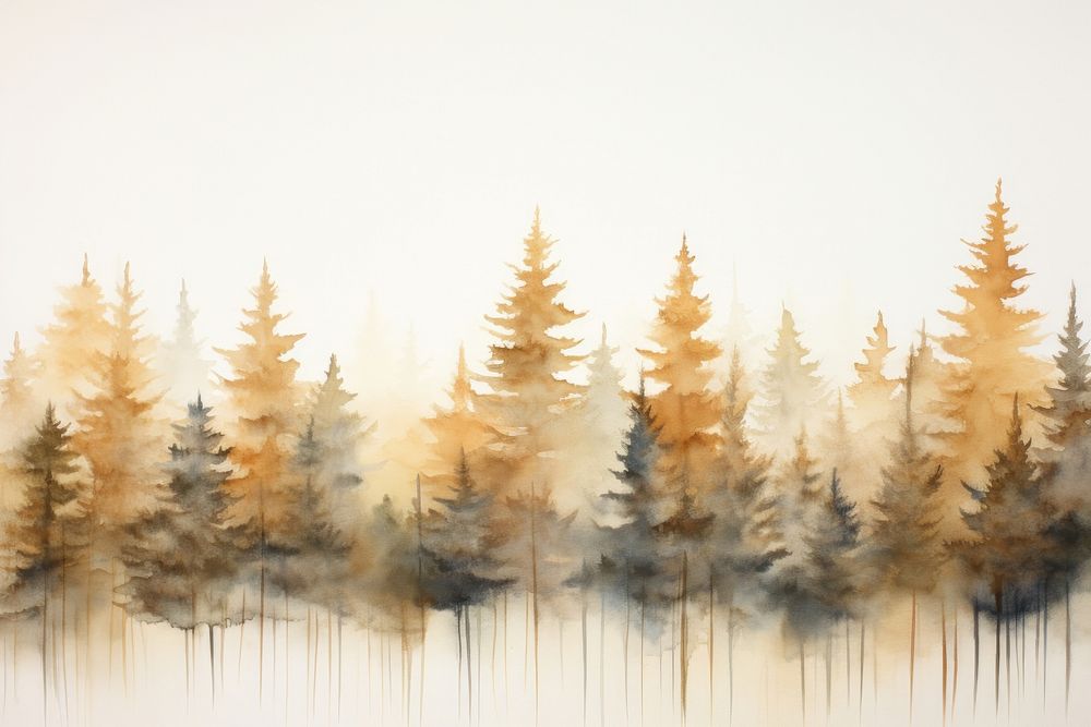 Tree backgrounds outdoors painting.