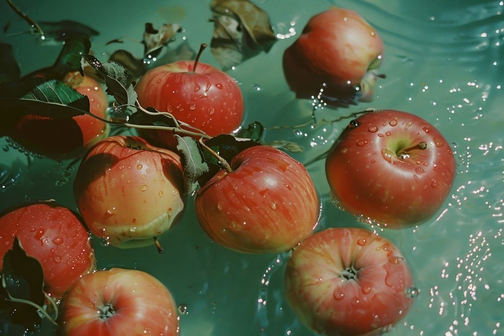 Apple plant fruit food.