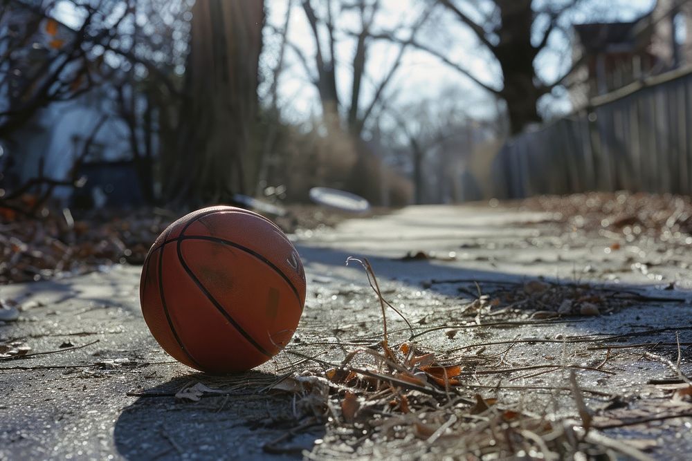 Basketball sports sunlight outdoors.