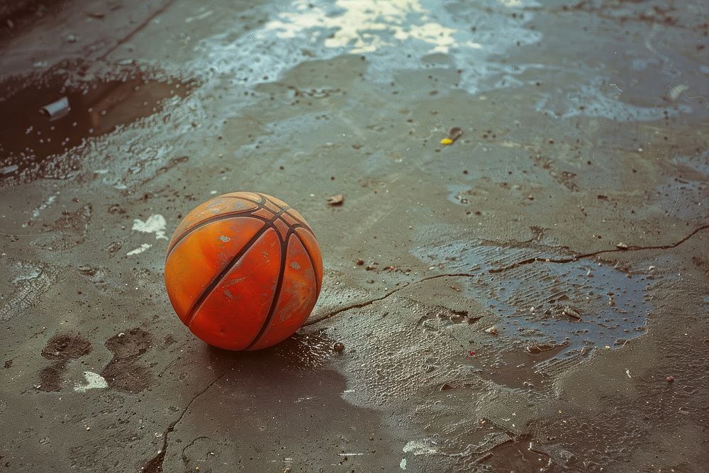 Basketball ball sports backgrounds outdoors.