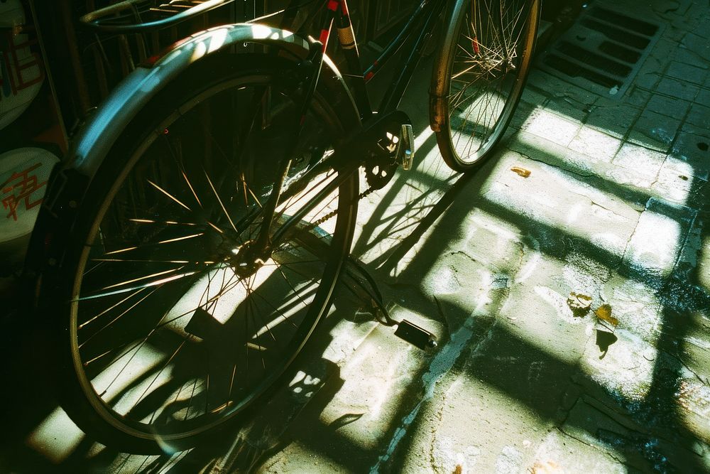 Bike bicycle vehicle wheel.