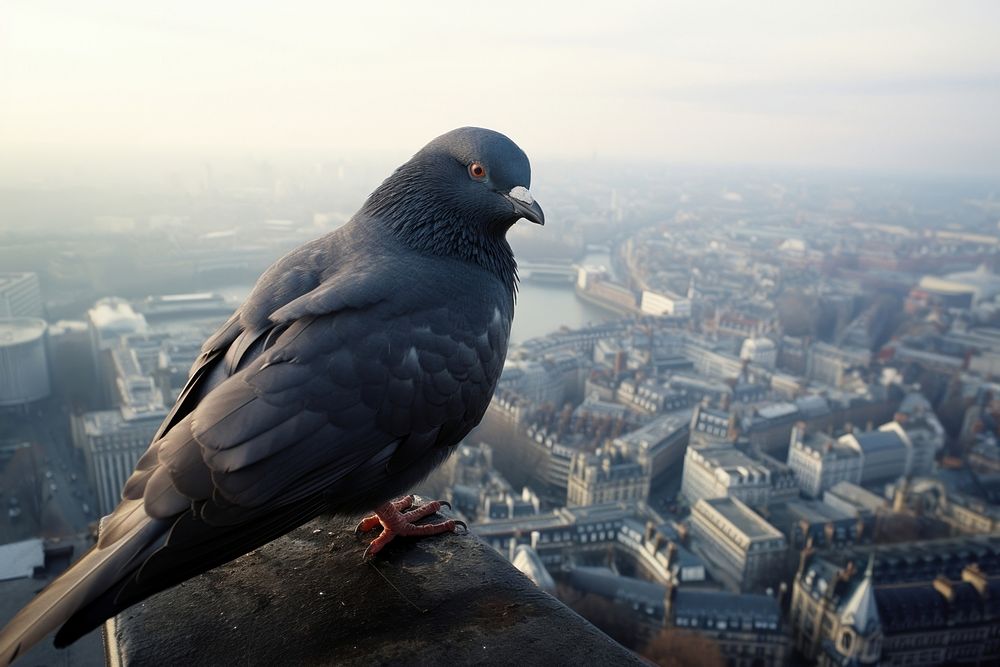 Pigeon pigeon architecture cityscape.