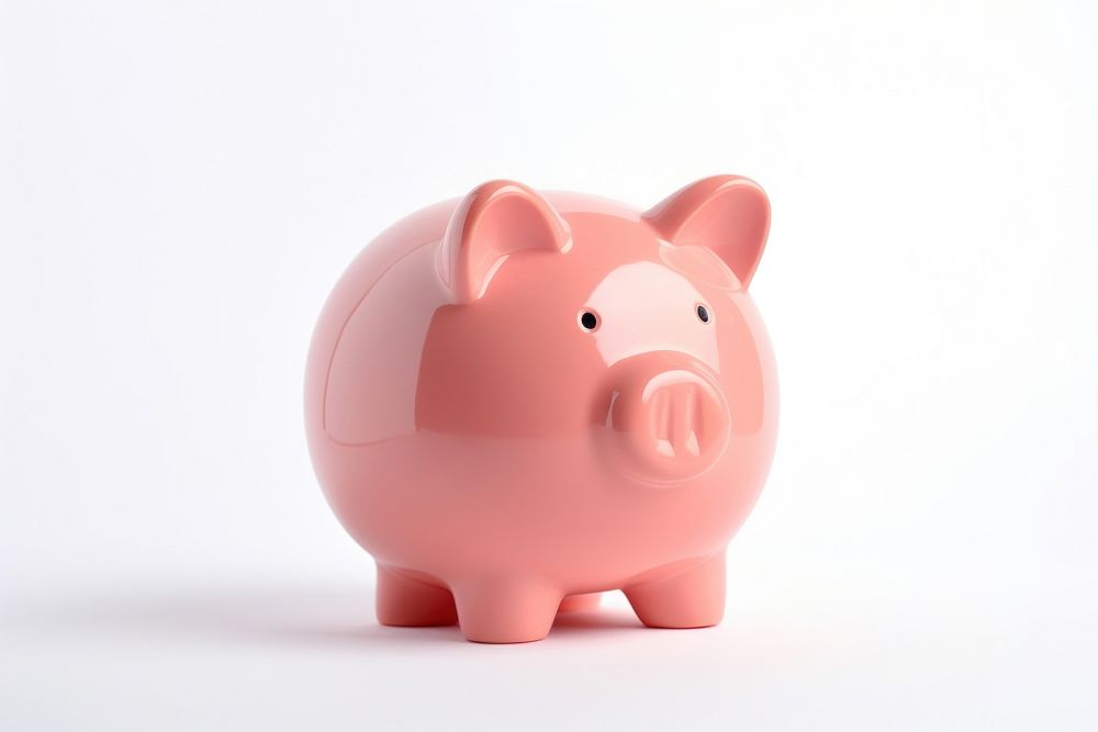Piggy Bank pig representation investment.