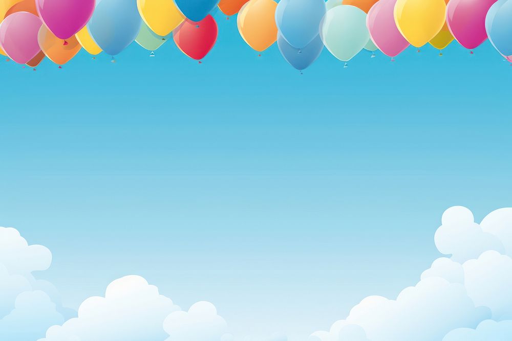 Balloon background backgrounds outdoors nature.
