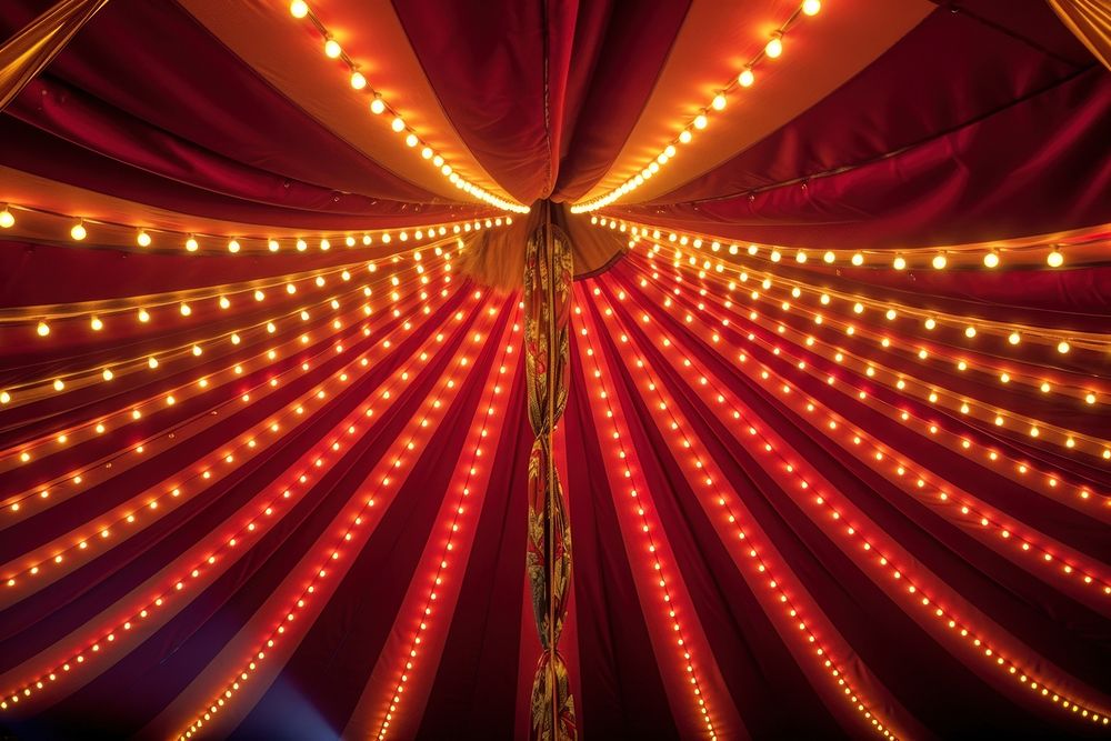 Circus lighting tent architecture circus illuminated backgrounds.