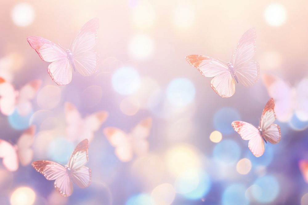 Butterfly bokeh effect background backgrounds outdoors animal.