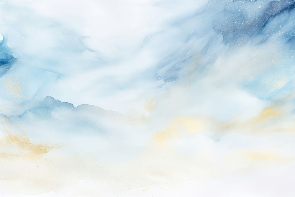 Cold dream watercolor background backgrounds painting nature.