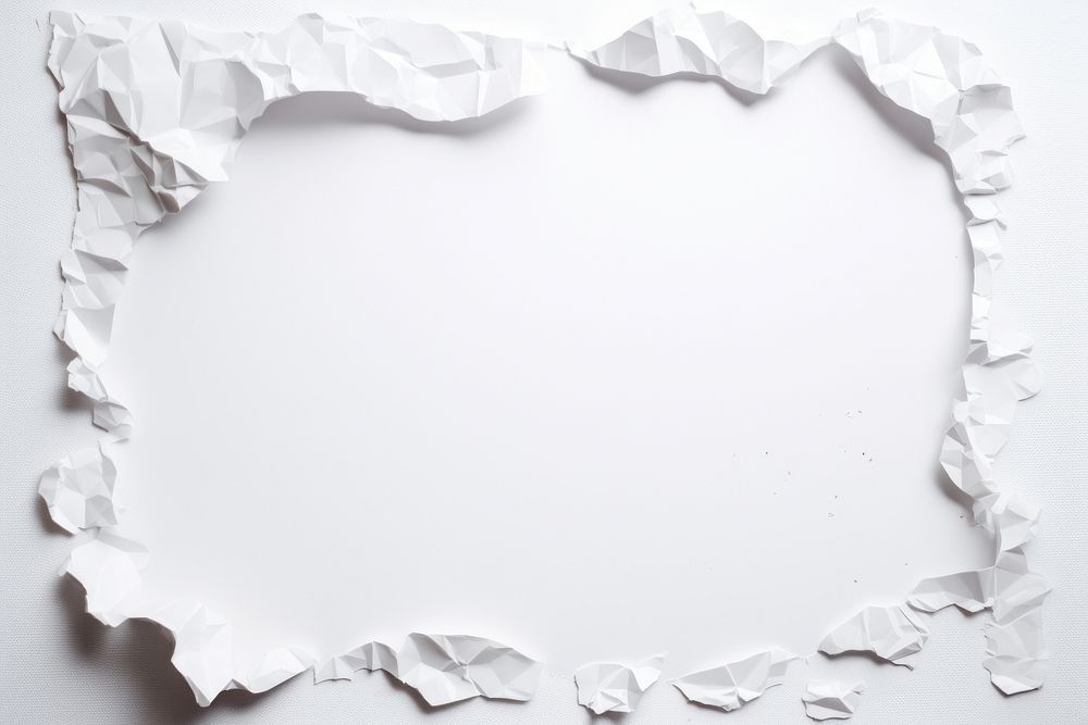Torn paper white backgrounds white background.