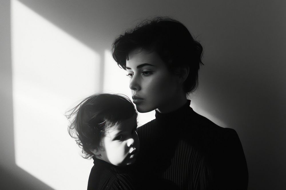 Mothers and child photography portrait adult.