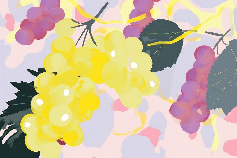 Grapes abstract plant food.