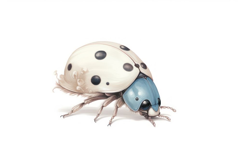 Ladybug illustration animal insect invertebrate.