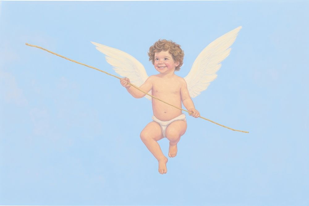 Cupid angel representation creativity.