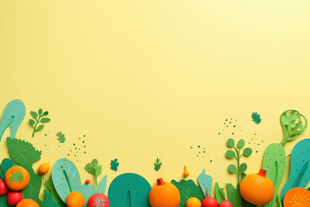 Paper vegetable background backgrounds green plant.