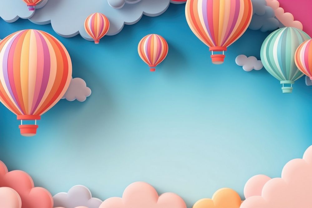 Paper big balloon background backgrounds aircraft transportation.