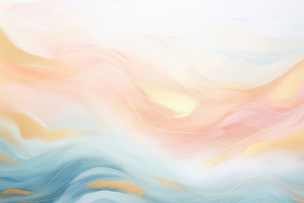 Pastel color watercolor wave background backgrounds painting abstract.