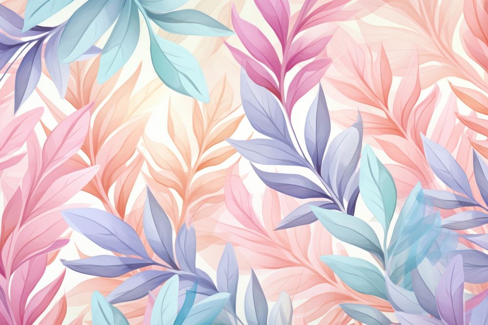 Leafs pattern plant backgrounds.