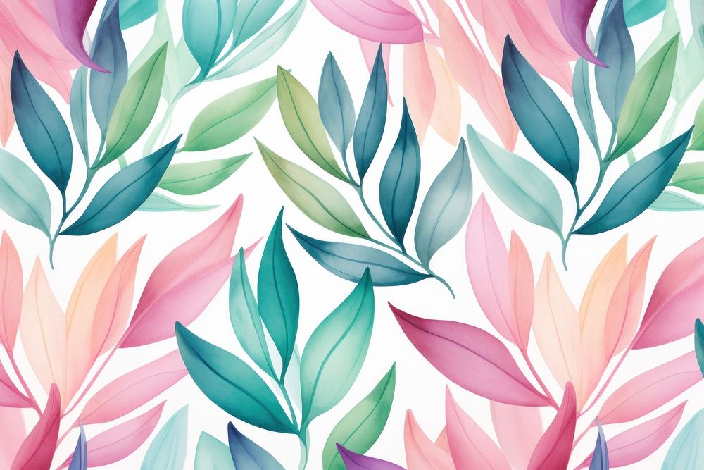 Leafs pattern plant backgrounds.