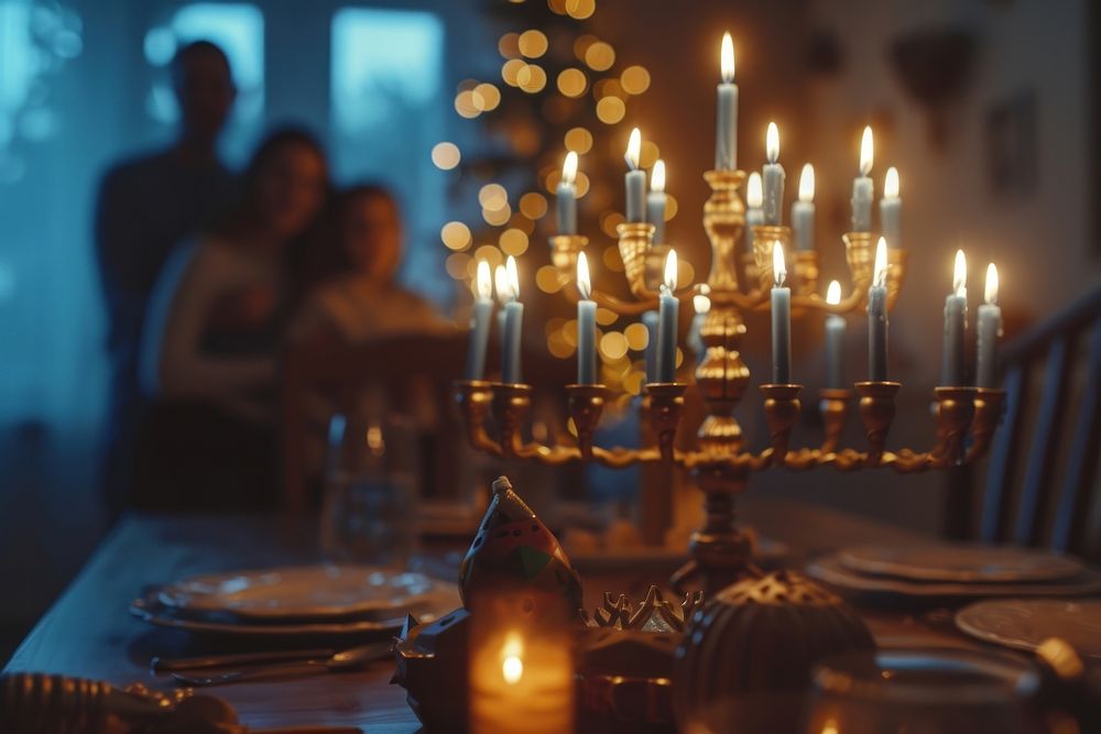 Hanukkah candle spirituality illuminated.