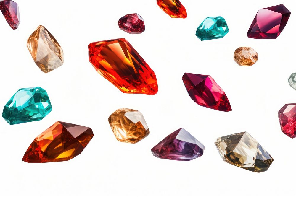 Photo of flying gemstones backgrounds jewelry diamond.