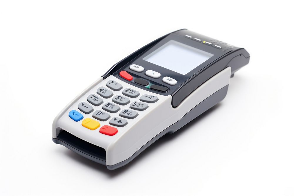 NFC online payment system white background mathematics electronics.