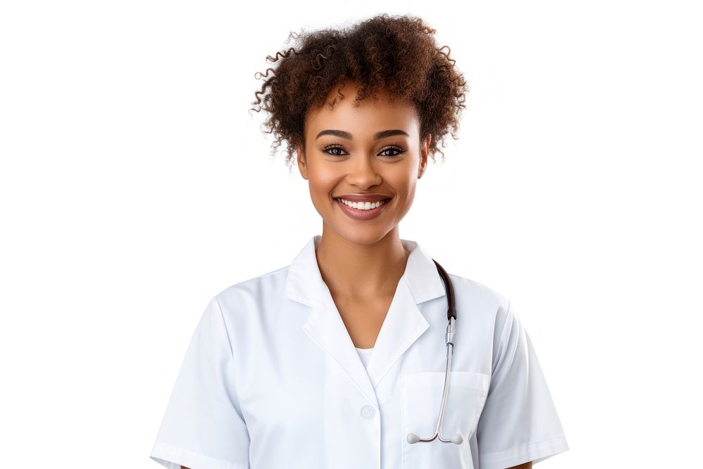 Smile female adult nurse.