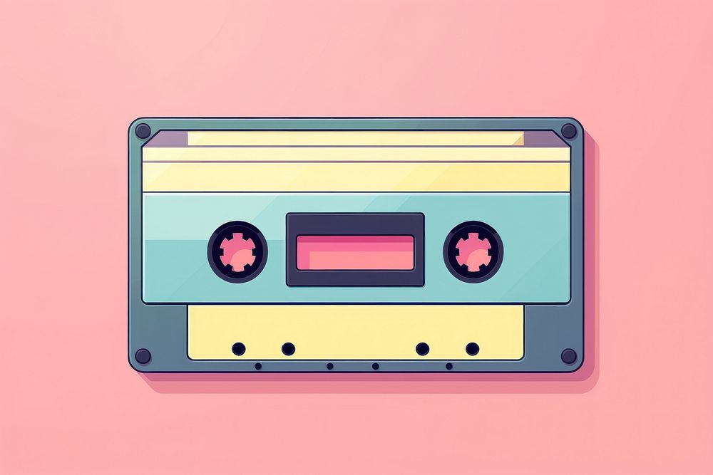 Tape cassette pixel electronics technology scoreboard.