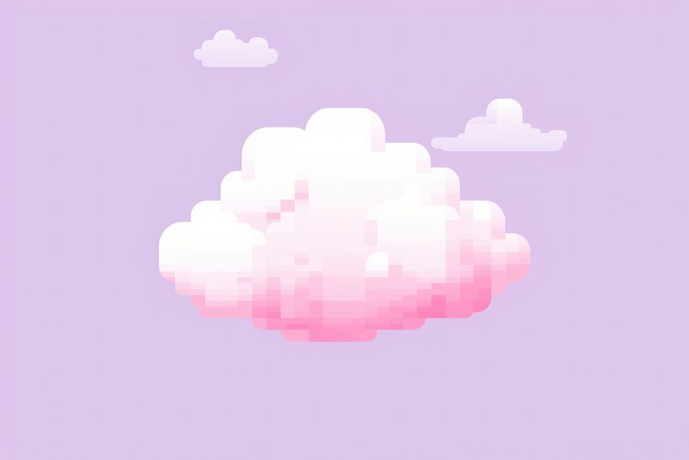 Cloud pixel sky ammunition pixelated.