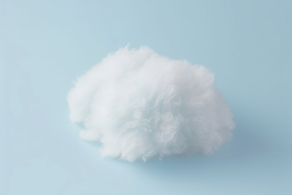 3d render of cloud fluffy softness textile.