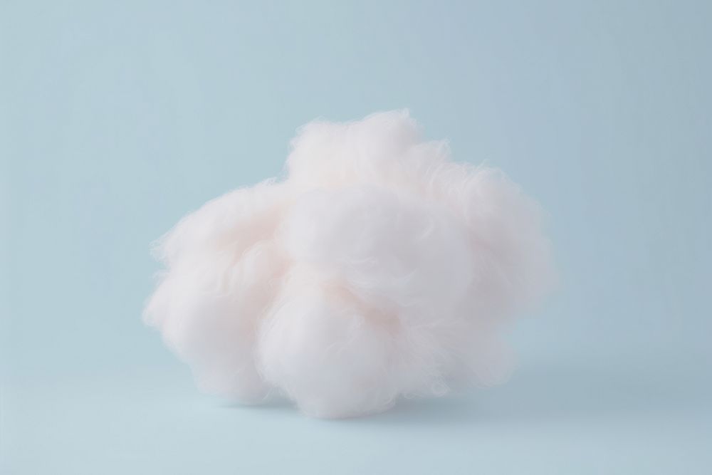 3d render of cloud fluffy softness textile.