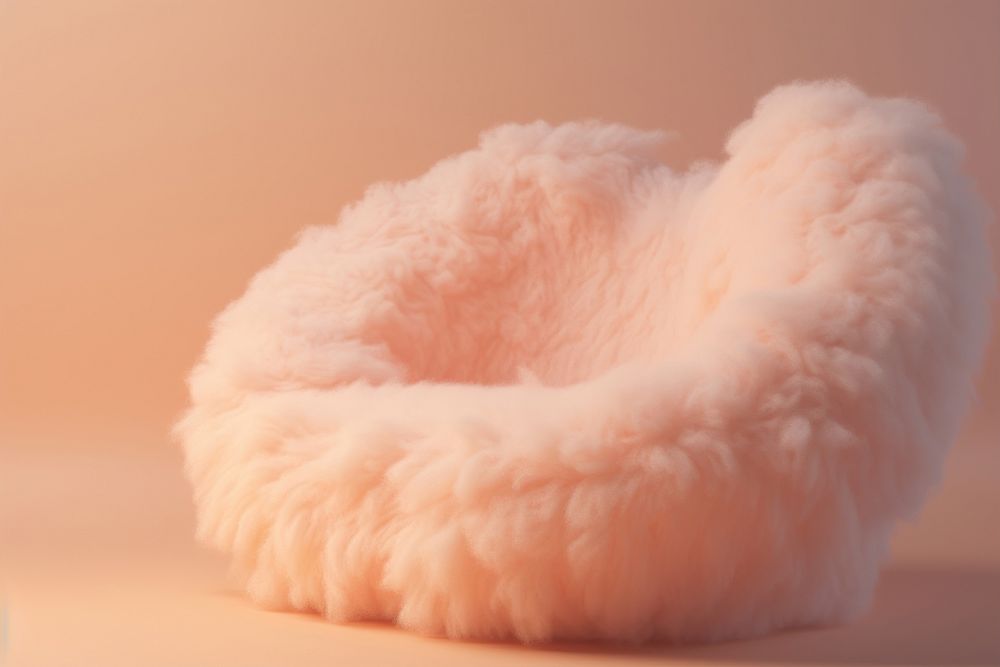 Sofa fur softness clothing.