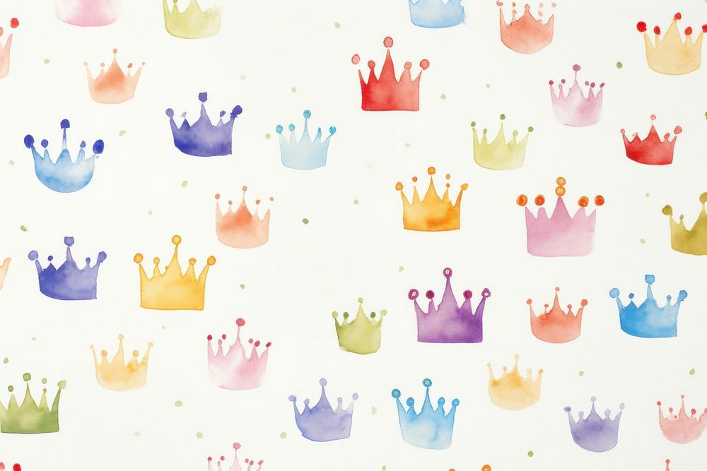 Crown pattern background backgrounds paper creativity.