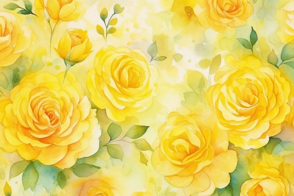 Background flowers rose backgrounds yellow.