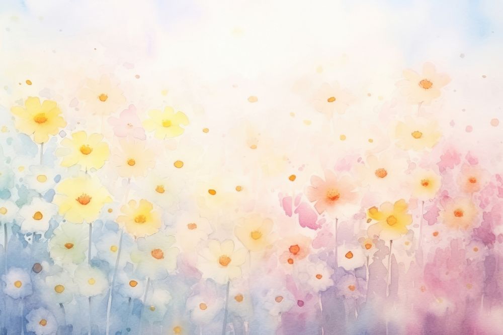 Background pastel flowers backgrounds outdoors blossom.